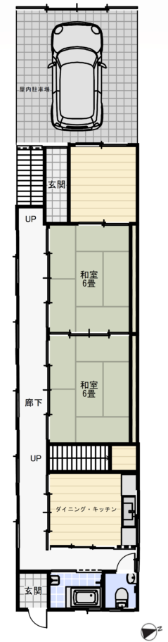 1階　間取図