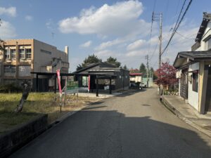 前面道路