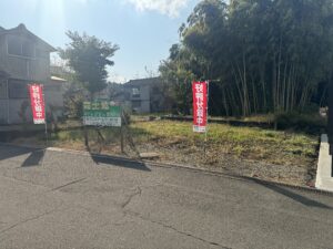 前面道路　北西側より撮影　令和6年6月撮影