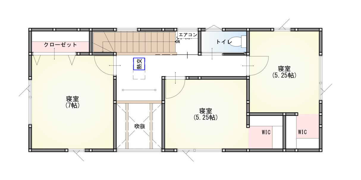 間取り図2階