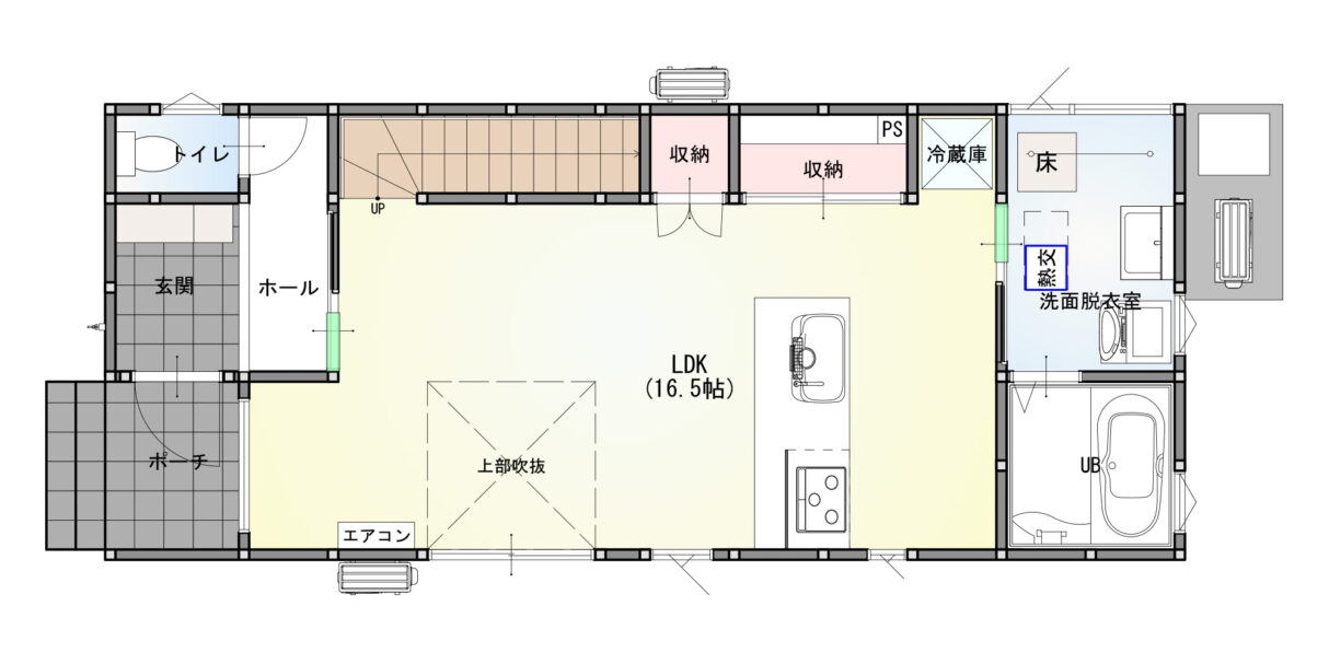 間取り図1階