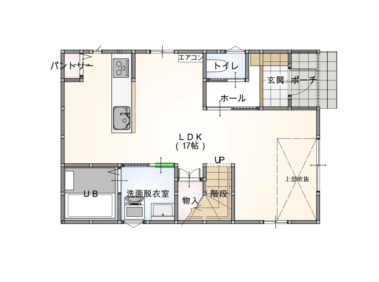 1階間取り図