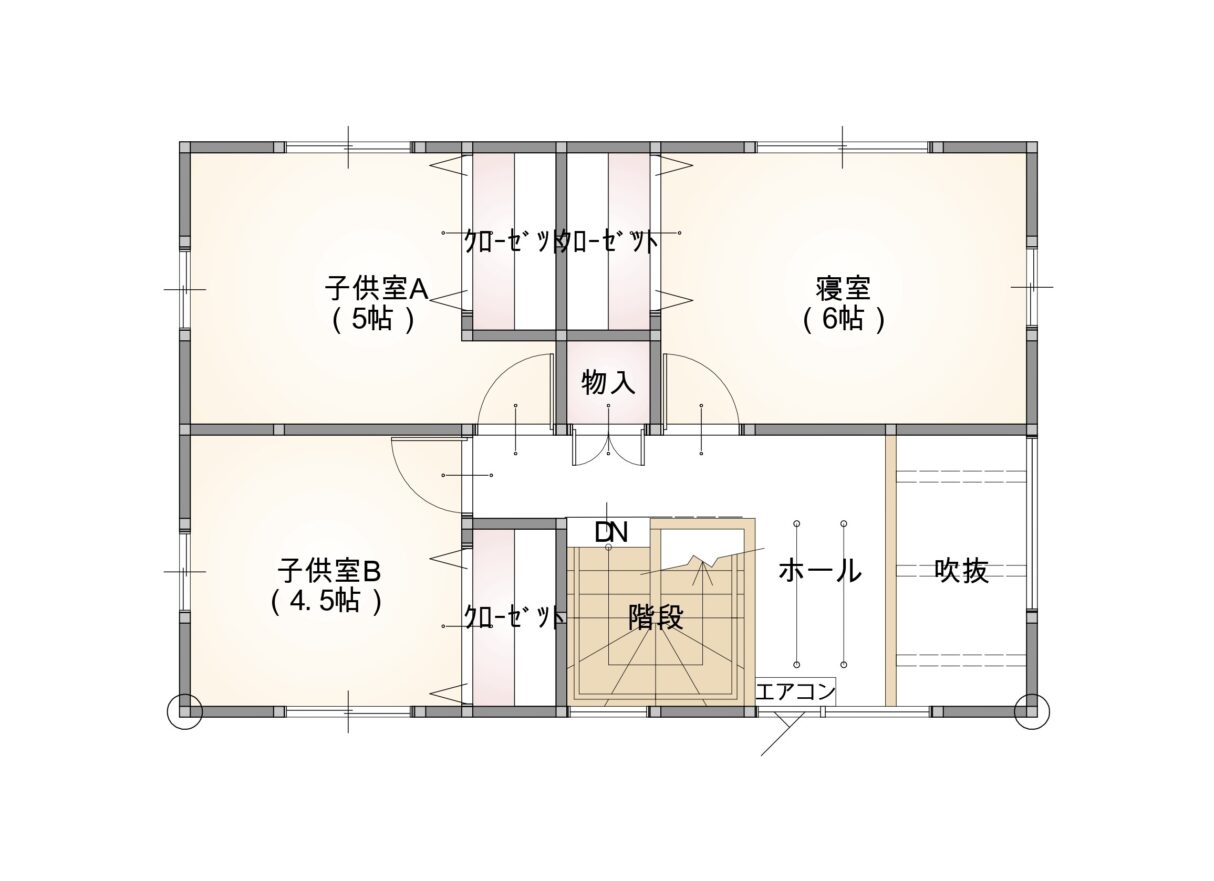 2階間取り図