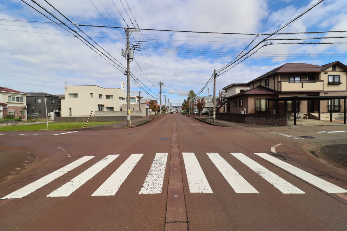 前面道路